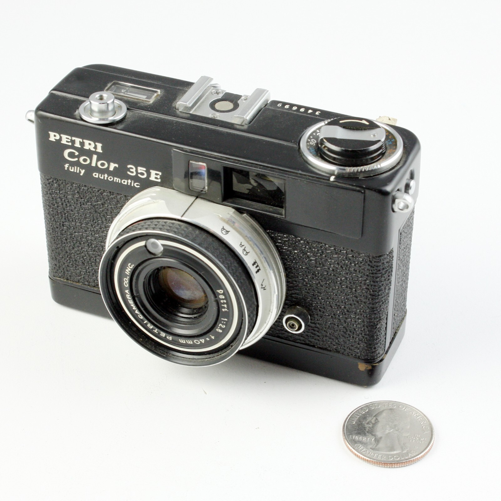 PETRI Color 35 コンパクトフィルムカメラ ジャンク品 ㉔ 3880 速 並