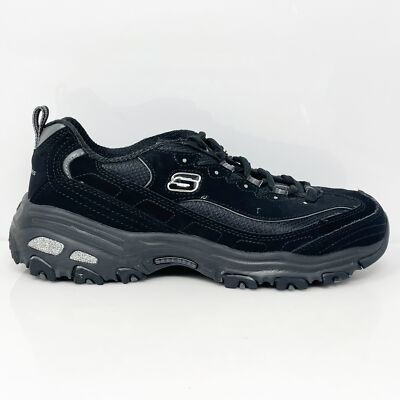 

Skechers Womens D Lites 11930EW Черная повседневная обувь Кроссовки Размер 7.5, Черный, D Lites