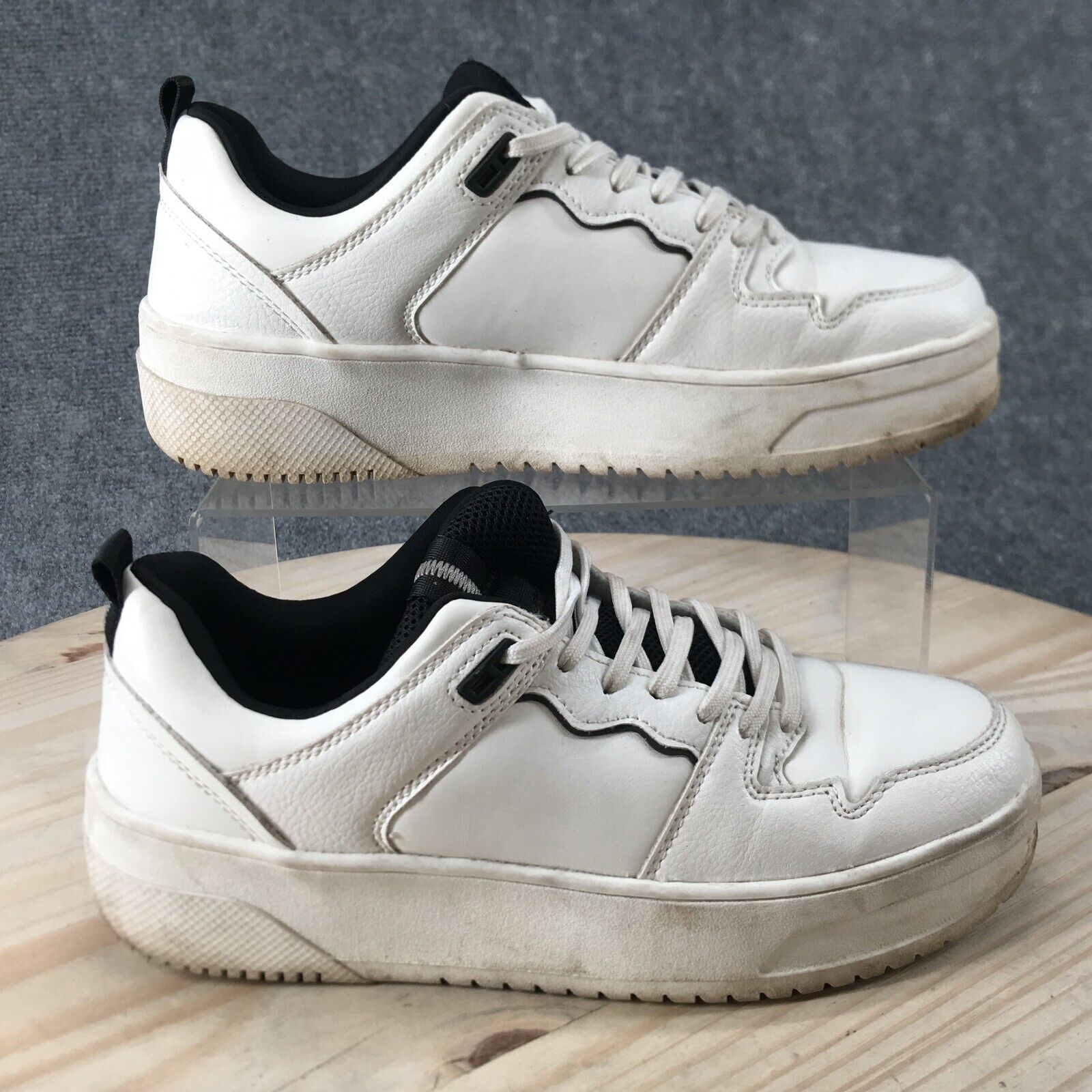 Zara Shoes Womens 38 Casual Platform Sneakers White Low Top Zara Shoes Womens 38 Casual Platform Sneakers White Low Top