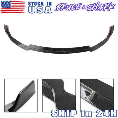 Front Splitter Lip Fit Mercedes Benz C-Class W205 C205 19-2021 Brabus Style U