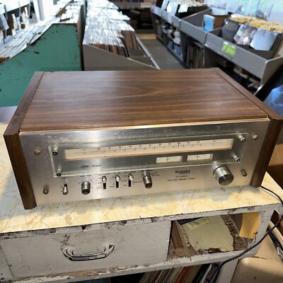 【極美品】Technics ST-8600 FM/AM StereoTuner Technics ST-8600 Tuner, rare vintage high-end silver face