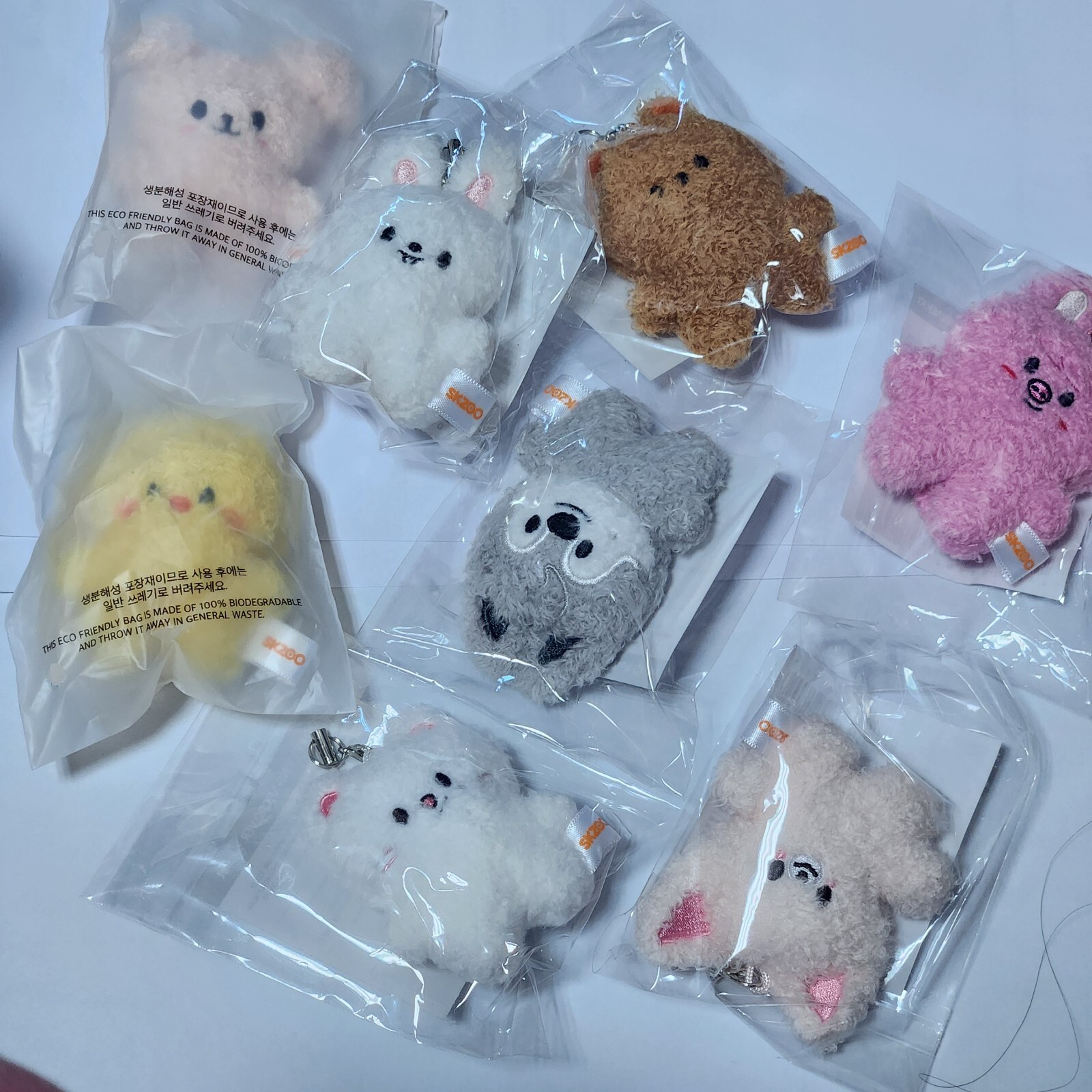 スキズ　5'CLOCK skzooマイクロキーリングコンプ スキズ5'CLOCK skzooマイクロキーリングコンプ