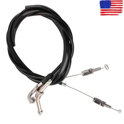 for Honda Rebel 250 300 450 CMX250C Push&Pull Throttle Cable Set