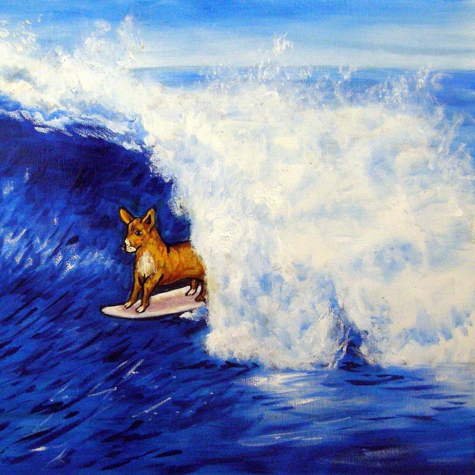 Basenji bath picture dog pet ceramic art tile coaster