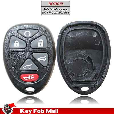 New Key Fob Remote Shell Case For a 2009 GMC Yukon w/ 6 Buttons
