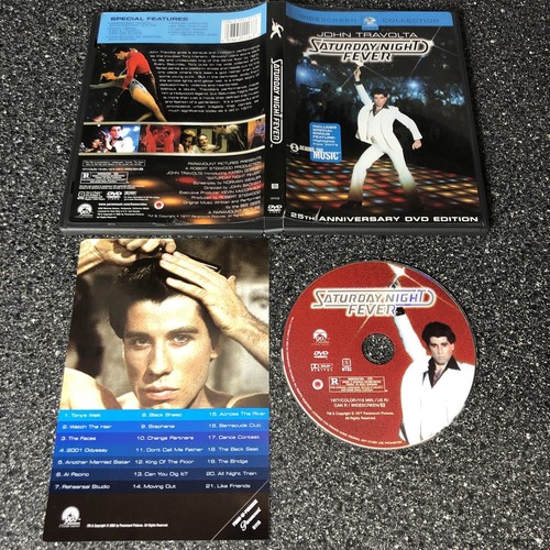 Saturday Night Fever 1977 (DVD, 2002, 25TH ANNIVERSARY, WS) John Travolta 97360111378 | eBay Saturday Night Fever 1977 (DVD, 2002, 25TH ANNIVERSARY, WS) John Travolta 97360111378 | eBay