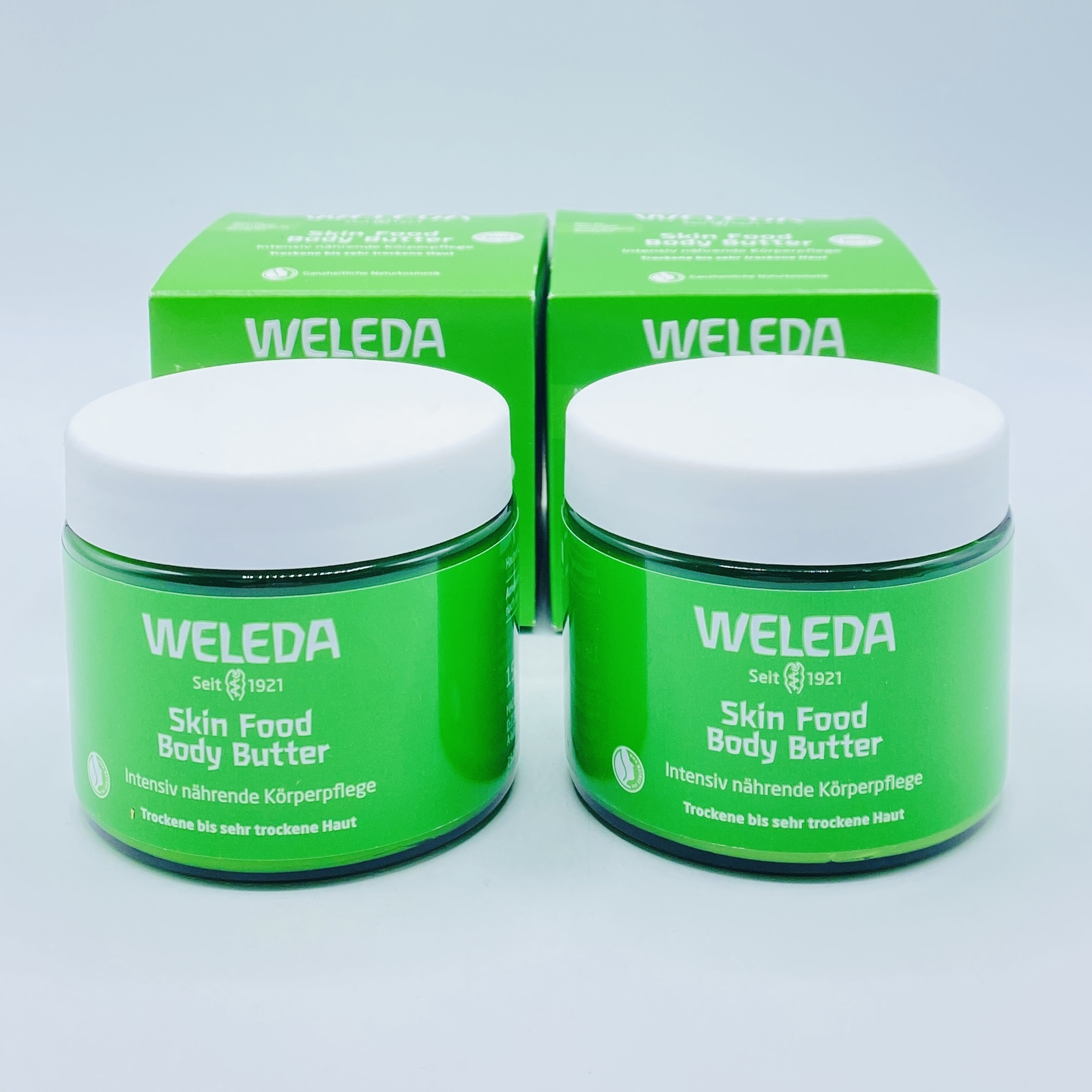 Weleda Skin Food Body Butter Körpercreme Shea Butter Feuchtigkeit 2 x 150ml
