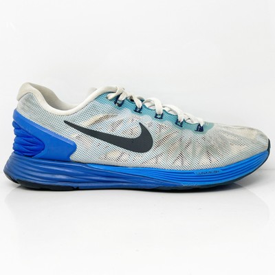 

Мужские кроссовки Nike Lunarglide 6 654433-104 белые кроссовки размер 7,5, Белый, Lunarglide 6