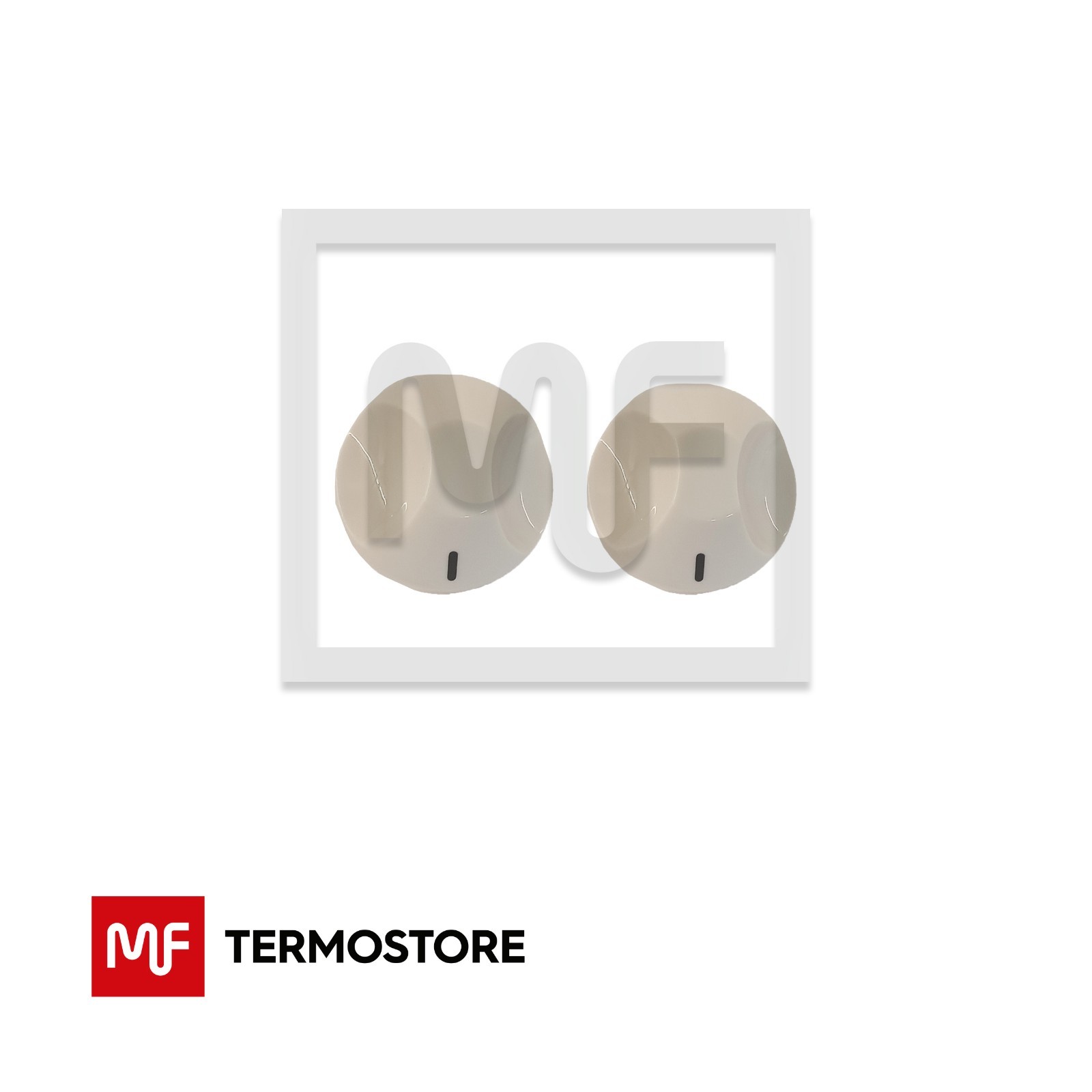KIT DUE MANOPOLE ECO RICAMBIO SCALDABAGNO FERROLI CODICE 398C3880