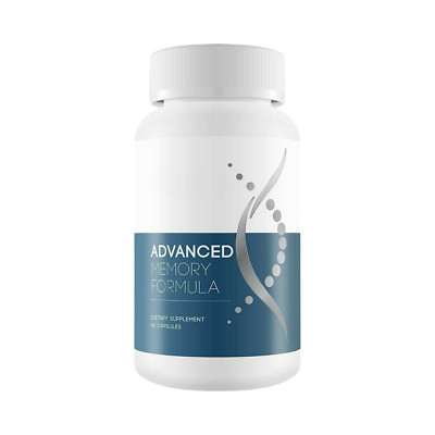 Advanced Memory Formula - Best Natural Brain Supplement - 60 Capsules
