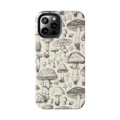 Cute Mushroom Plant Tough iPhone & Samsung Galaxy Case Covers