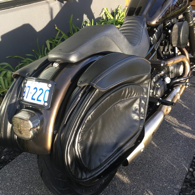 leather pros dyna bags for sale