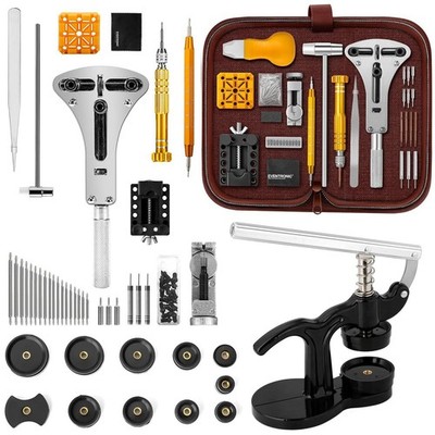 Eventronic Tool Kit Professionale di Riparazione Orologi Set Pressa Orologio
