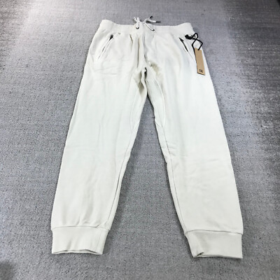 New KSUBI Sweatpants Mens Large Jogger 4X4 Sweatpants Beige Tan Desert NWT