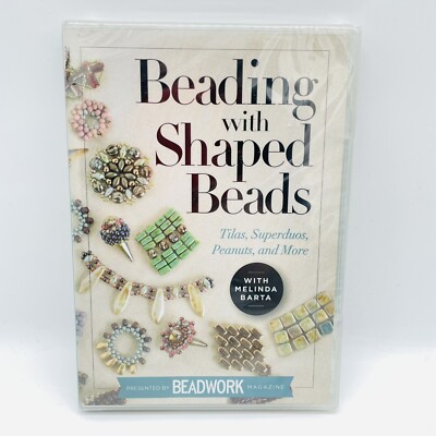 Beading with Shaped Beads by Melinda Barta (DVD, 2013) Beadwork Magazine SEALED