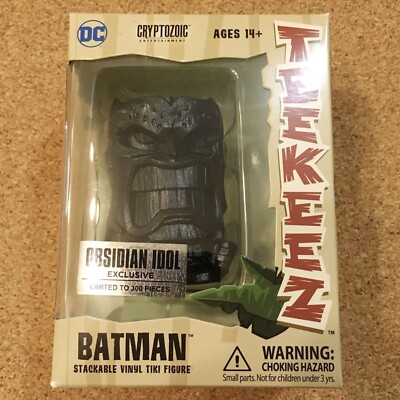 Cryptozoic Teekeez Batman 2019 EXCLUSIVE Obsidian Idol 1/300 NIB