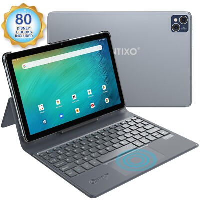 Contixo 128GB Pro Tablet A1 PC Laptop w/ Disney eBooks & HD Screen Wi-Fi Camera