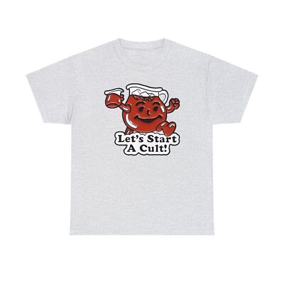 Let's Start a Cult Kool Aid Unisex Heavy Cotton T-Shirt
