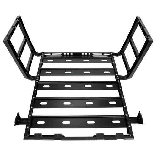 Roof Rack Cargo Carrier Luggage Basket Ladders For Jeep Wrangler JK 4-Door 07-18