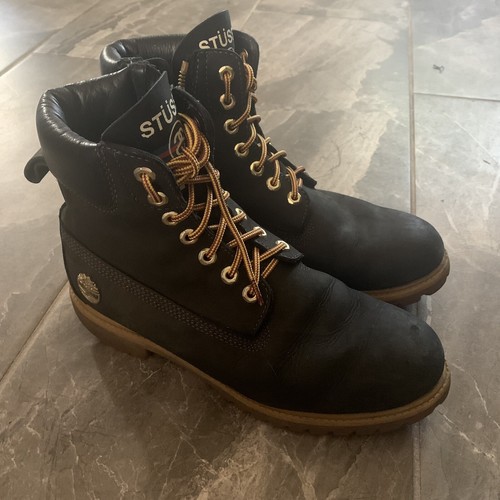 Rare Timberland X Stussy Boots Men's Size 10.5 US | eBay Rare Timberland X Stussy Boots Men's Size 10.5 US | eBay
