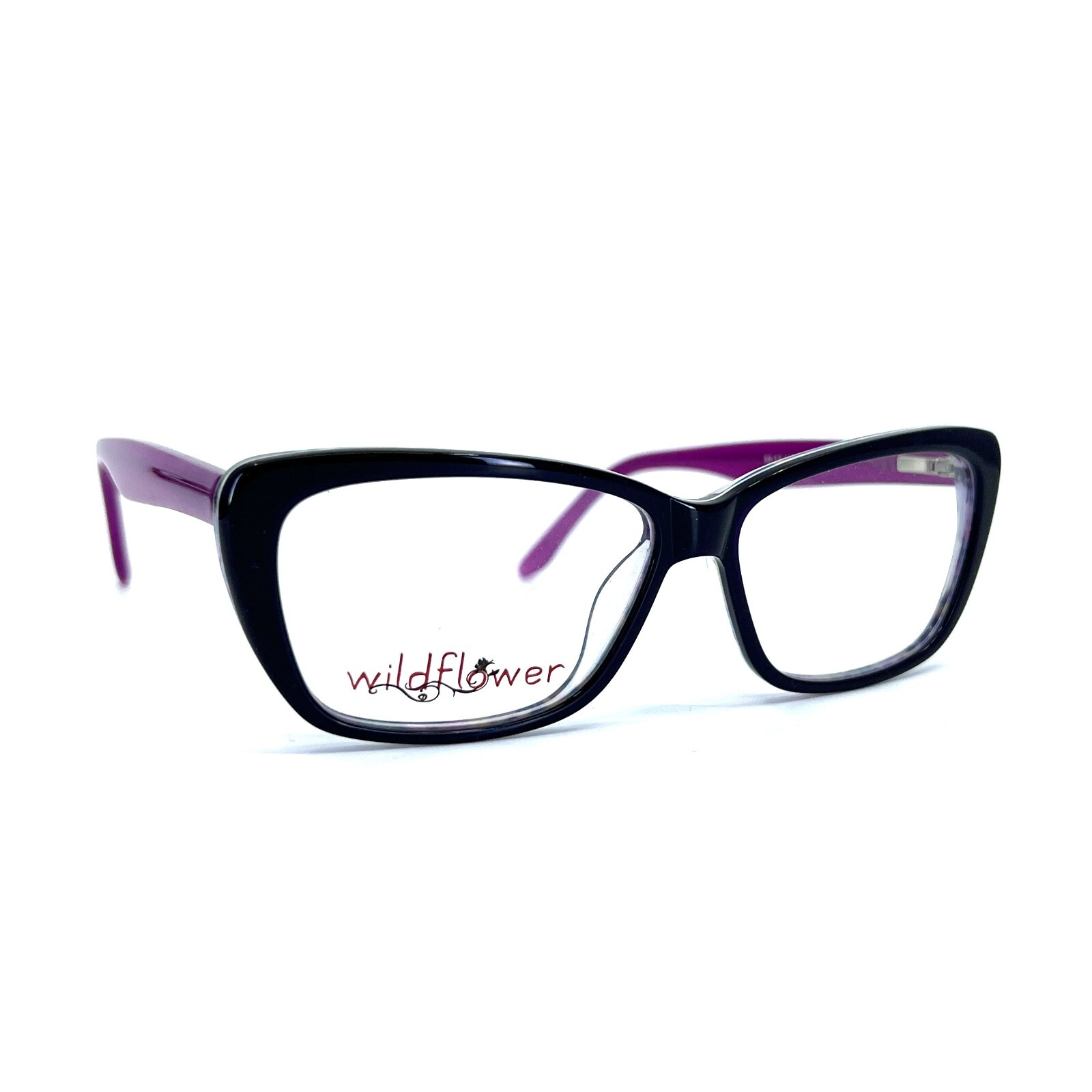 Wildflower Mallow By ImageWear Eyeglasses Shamrock Black Frame 52