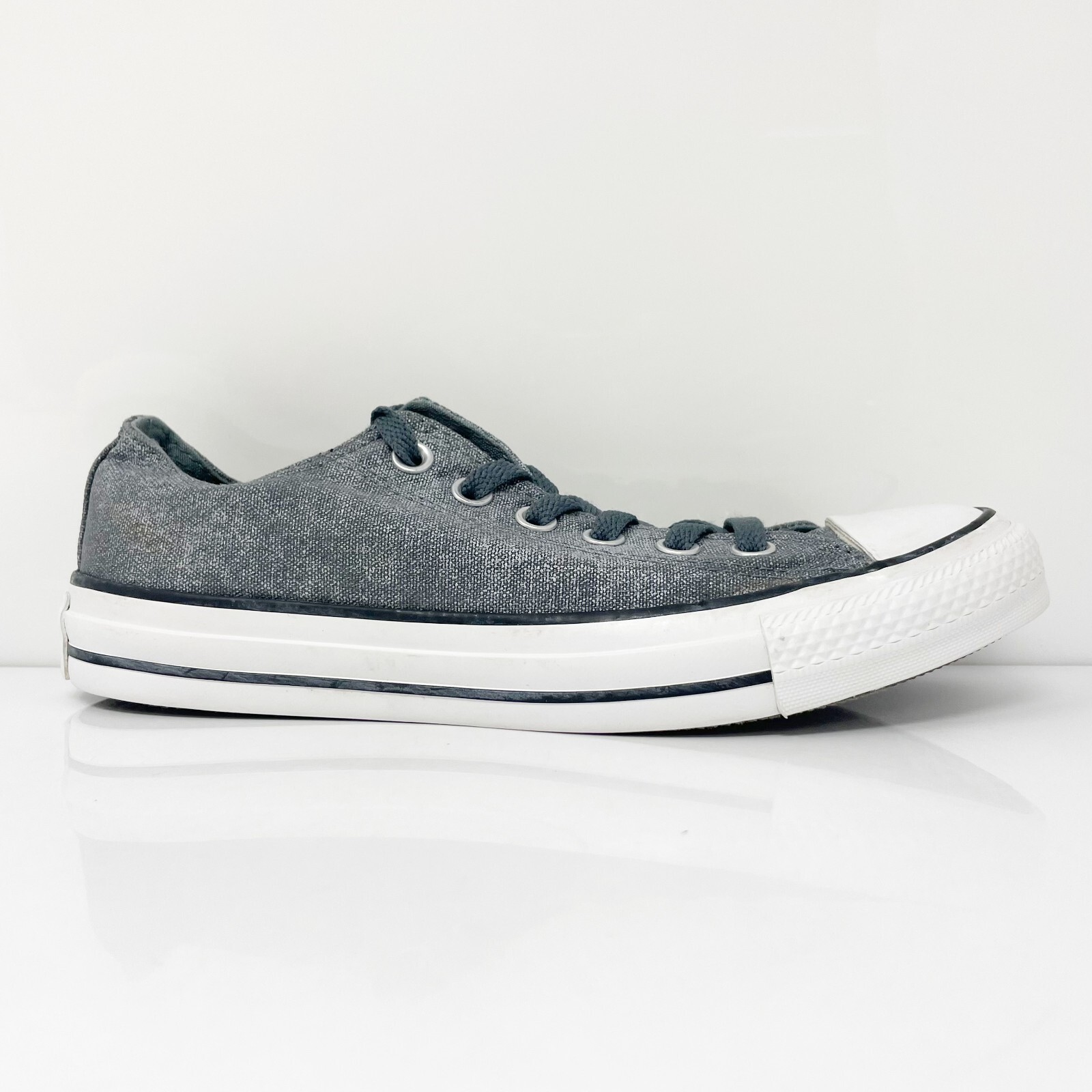 Converse Womens CT All Star OX 545025F Серые повседневные кроссовки, размер 7,5, Серый, Chuck Taylor All Star OX