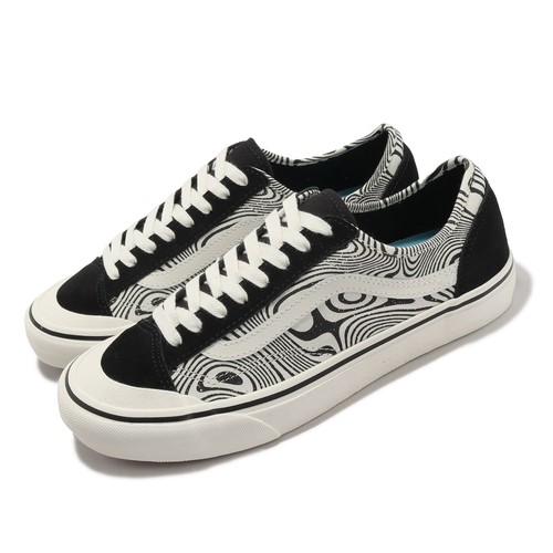 

Мужские повседневные туфли унисекс Vans Style 136 Deco Trippy Grain Black VN0A4BX9BKA, Белый, Style 136 Deco