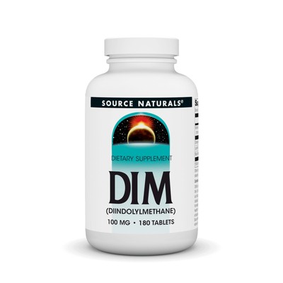 Source Naturals, Inc. DIM 100mg 180 Tablet