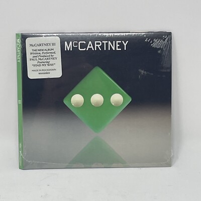 Mccartney III by Paul McCartney (Audio CD, 2020, Limited Edition) FM2