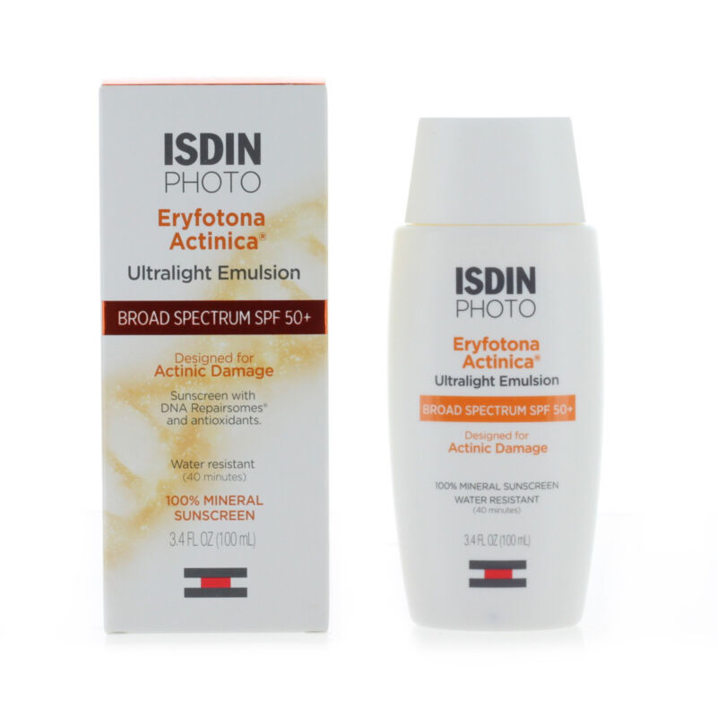 Isdin Eryfotona Actinica Ultralight Emulsion SPF50 100ml 3.4oz