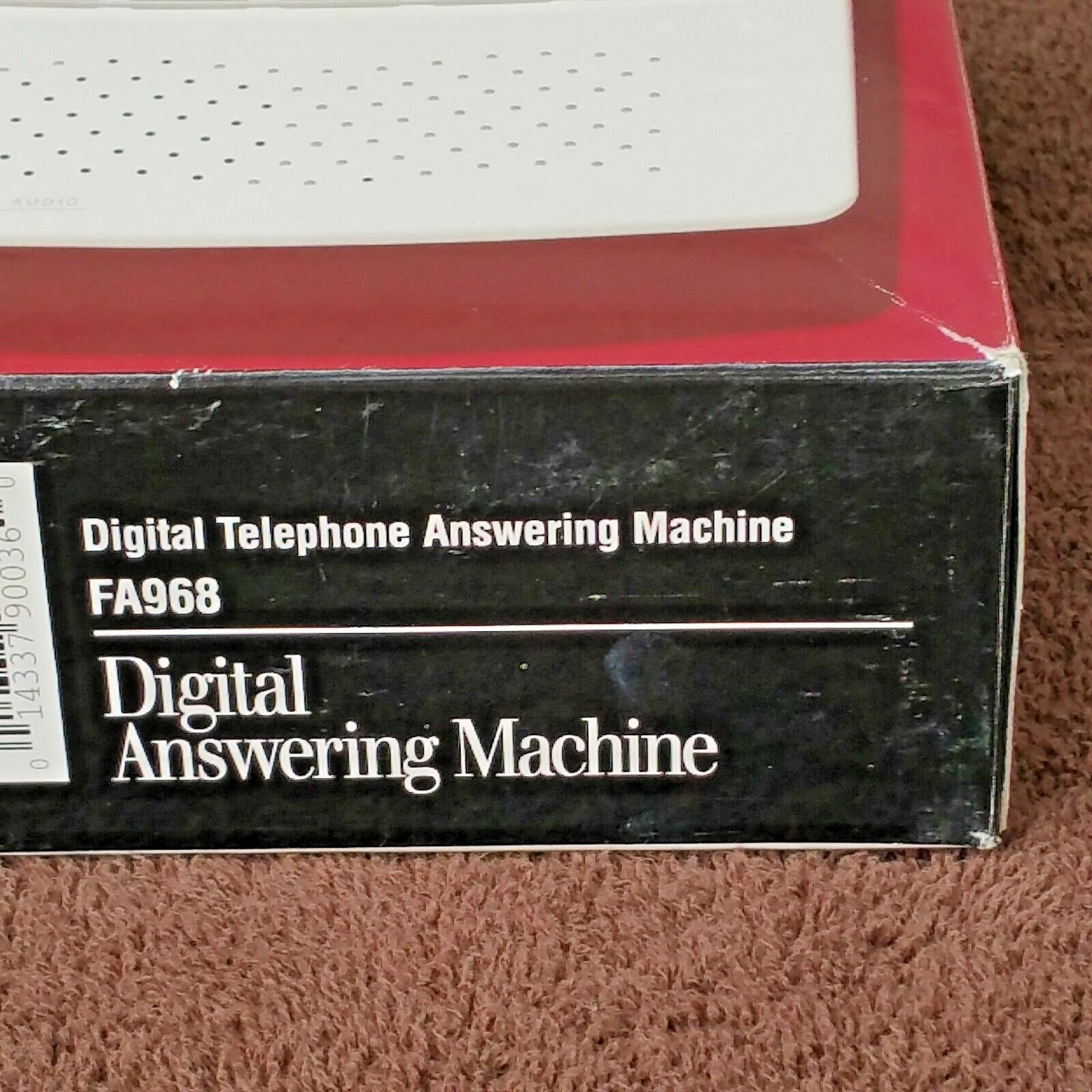 Southwestern Bell Digital Answering Machine Freedom Phone FA968 Original Box