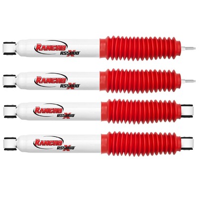 Rancho Front & Rear RS5000X Cross Tuned Gas Shocks for Avalanche Suburban 2500