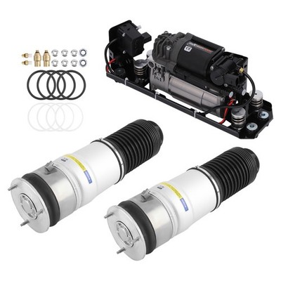Luftfederung Hinten + Kompressor + Ventilblock For BMW 7er F01, F02, F03, F04