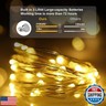 pozzolanas 12 Pack 7ft Waterproof LED Fairy Lights - Battery Operated String Lights with 20 Warm White LEDs for Home, Mason Jar, Party, Wedding, Halloween, Christmas Decorations