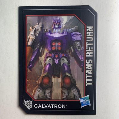Transformers Titans Return Galvatron Bio Card