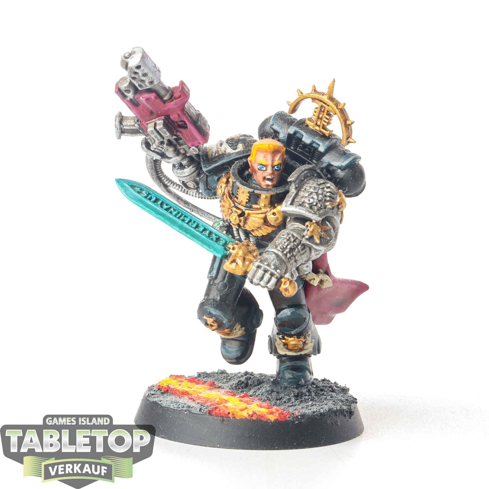 Deathwatch Watch Captain Artemis bemalt
