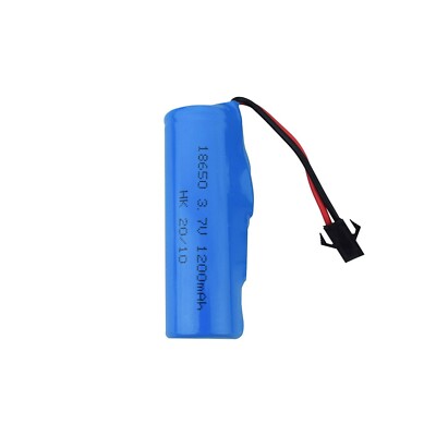3.7V 1200mah 18650 Battery For DE45 Remote Control Car 1:14  High Speed Battery