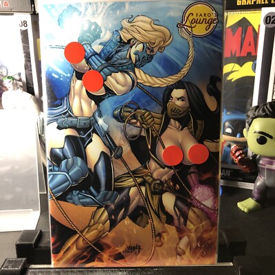 Faro's Lounge - Mortal Kombat - Subzero / Scorpion Cosplay - Risqué - M House