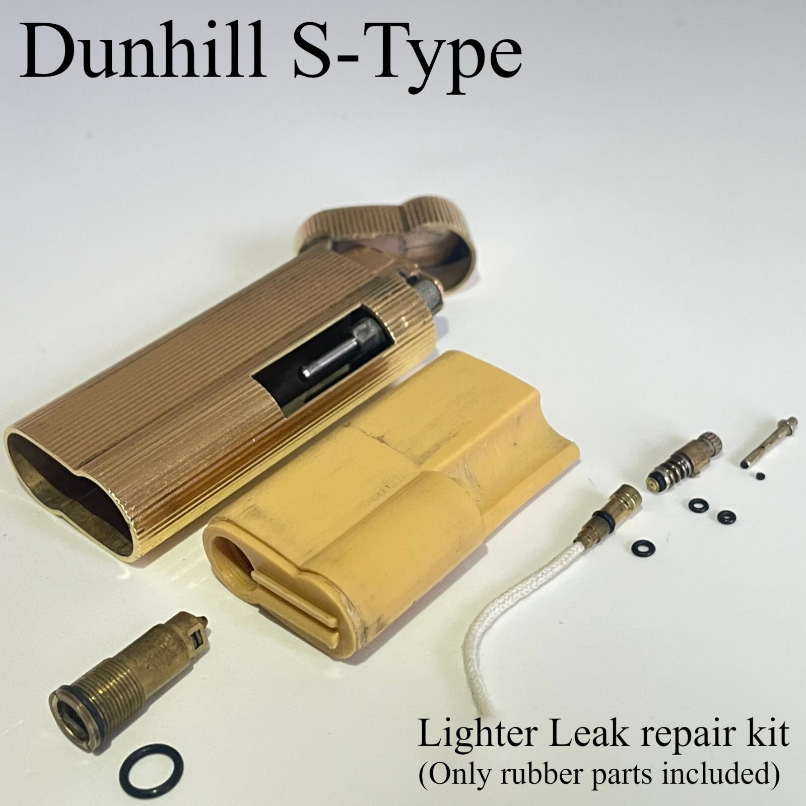 DUNHILL Special Lights キーホルダー RARE Vintage DUNHILL Lights Special Tobacco Red/Gold