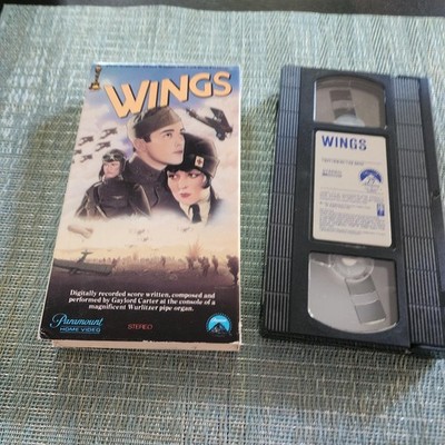 Wings VHS (1927)  Tested Excellent Condition  Paramount Home Video