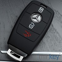 Auto Schlüssel Hülle SCHWARZ für Mercedes Benz ...