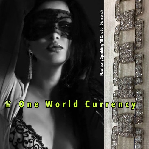 18 + Carat VS1 clarity Diamond Bracelet 7 inches in length