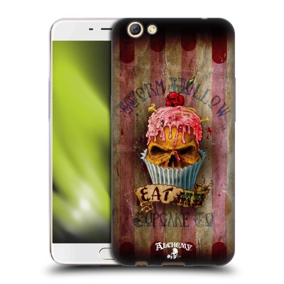 OFFICIAL ALCHEMY GOTHIC SKULL SOFT GEL CASE FOR OPPO PHONES