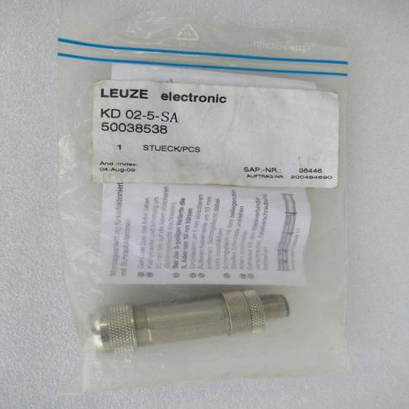 スイッチライト 1PC New For Leuze KD 02-5-SA adapter Free Shipping#QW | eBay