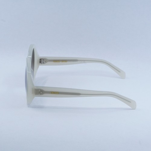 Pre-owned Celine Cl40242i 25k Milky Cream/roviex Gradient 53-20-135 Sunglasses