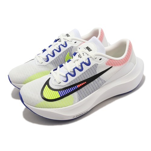 

Nike Zoom Fly 5 PRM Белый Черный Синий Мужская спортивная обувь для бега Кроссовки DX1599-100, Zoom Fly 5 Prm