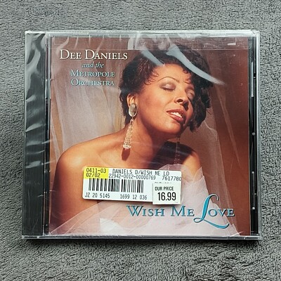 Dee Daniels Wish Me Love CD New Sealed Metropole Orchestra 