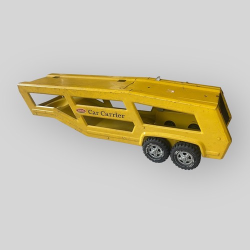 Tonka Auto Carrier ミニカー2台付き 　昭和レア Vintage Tonka Car Carrier with two cars | eBay