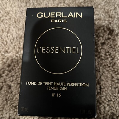 Guerlain L Essentiel High Perfection  #00W Porcelain Warm 1oz Foundation NIB