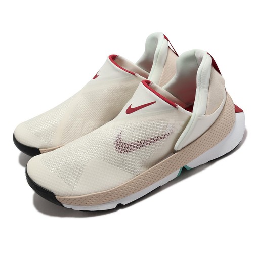 

Nike Go Flyease Sail Red White Мужские повседневные кроссовки унисекс без шнуровки DR7850-161, Цвет слоновой кости, Go Flyease